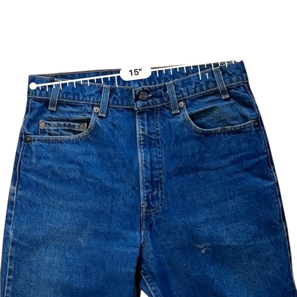 VTG 80s LEVIS Orange Tab Bootcut Jeans 30x29 Made In USA - Picture 13 of 14